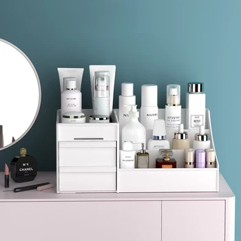 Чекмеджета за съхранение на козметика с голям капацитет, по-големи кутии за съхранение на козметични продукти, лак за нокти, бижута, козметични кутии, красиви м