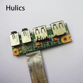 Hulics се Използва ТАКСА USB АУДИО ЖАК ЗА ASUS K53 A53S X53S K53S K53SD K53SV ТАКСА ВХОД ИЗХОД С Борда