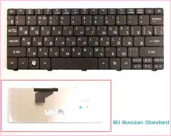 Клавиатура за лаптоп Acer Aspire One 532 AO532H 532H AO532 532G NAV50 BG Руската Версия Черен